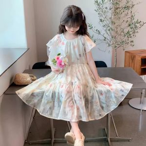 SQTN.KIDS | Stylish Girls Dress Floral Summer Dress