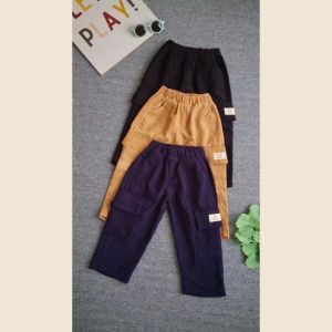 AWESOMEKIDS Parker Cordy Cargo Pants Chino Celana Panjang Anak 2-15th