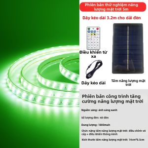 YUANMUXUAN | Dải Đèn LED Ngoài Trời Màu Đỏ Sáng Chống Nước Cho Vườn Và Tường