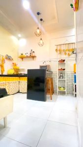 Shafiyyah.sarban Set Cover Kulkas dan Galon Quotes ( Variasi Hitam )