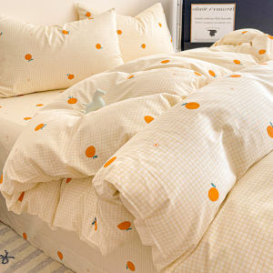 MINGSHA | Pure Cotton New Floral Print Bedding Set