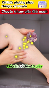 Kreain Purple Gel Giảm Đau Giãn Tĩnh Mạch Cải Thiện Máu Ứ Đọng Tê Cứng Sưng Phù Chuột Rút Không Còn Hạn Chế Vận Động