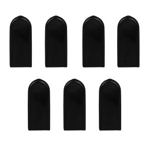 IRIN | IRIN 7 Chiếc Silicone Saxophone Miếng Đệm Ngón Tay Đàn Saxophone Đàn Hồi Ngón Tay Cái Còn Lại Giá Đỡ Cho Woodwind Phụ Kiện Nhạc Cụ Đen
