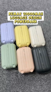 REMAX Mini Flight Pink Powerbank 20W Super Fast Charging 10000mAh Type USB C Output LMRPP595 Small Pink Pawer Bank Kecil