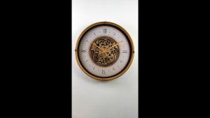 นาฬิกาตกแต่งบ้าน นาฬิกาแขวน นาฬิกาฟันเฟืองหมุน นาฬิกาฟันเฟือง GEAR wall clock