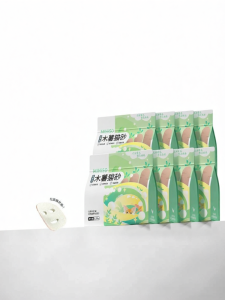 Miniso | Deodorizing Dust-free Wood Cassava Cat Litter