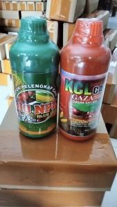 PUPUK Terbaik Murah - Paket 2 BOTOL NPK GAZA & KCL GAZA PUPUK TERBAIK Tanaman MELON Agar Cepat Berbuah Pembesar Melon Anti Patek Busuk Rontok Buah Melon Muda GANTIKAN UREA dan FUNGISIDA