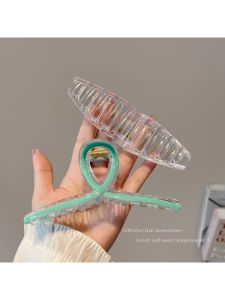 กิ๊บติดผมรูปฉลามขนาดใหญ่ สไตล์เรียบง่าย สไตล์เจ้าหญิง สำหรับผู้หญิง ที่คาดผมแบบหนา ที่คาดผมสำหรับอาบน้ำ ที่คาดผมแบบหน้าม้า ที่คาดผมแบบหางม้า