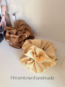 Handmade Hair Ties Independent Design Soft Korean Style High-End Feeling Hair Bands Fashionable Hair Accessories Dreamtown