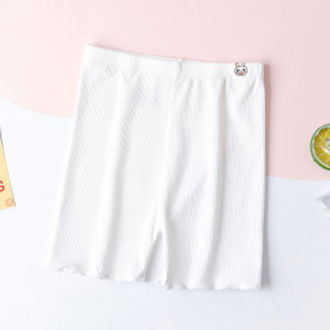 กางเกงชั้นในเด็กผู้หญิงแบบขาสั้น ใส่เป็นกางเกงกันโป๊ใส่ไปโรงเรียนหรือไปเที่ยว ระบายอากาศได้เหมาะสำหรับเด็กอายุ 3-12 ปี