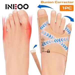 INEOO 1PCS Bunion Corrector Big Toe and Tail Toe Pain Relief Bunion Socks Separator Hammer Toe Corrector for Women and Men