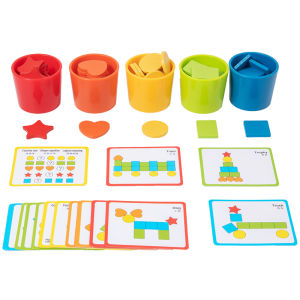 Baby Color Classification Recognition Cup Kids Matching Cognitive Training Teaching Aids Montessori Early Education Educational Toys 1-2 Years Old 3