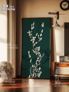 New Chinese Style Decorative Painting Song Aesthetic Wall Art for Living Room Tea Room B&B Corridor Background Decoration