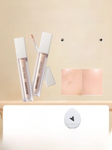 Red Earth Brightening Liquid Concealer Womens Makeup Full Face Coverage Dark Circles Acne Marks under Eye Bags Skin Care