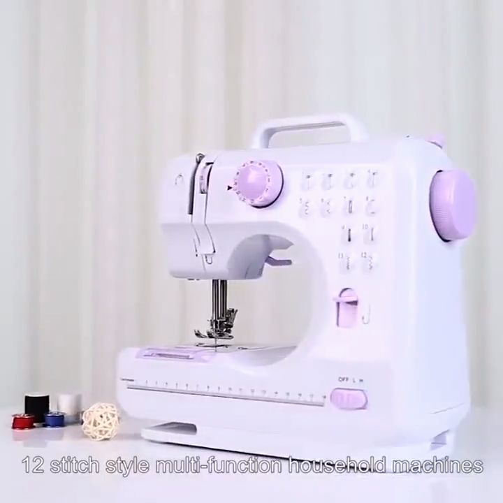 🧵 12 Fungsi !! Mesin Jahit Pro🧵 CHRIS Sewing Machine 505A Pro Upgraded
