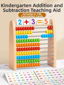 STARRY ARK | Montessori Math Learning Abacus for Addition and Subtraction