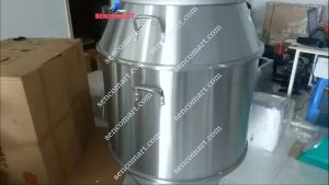 Lu Lò Nướng GàVịt Chạy Gas Hoặc Than Phi 80 Có Cửa Kính