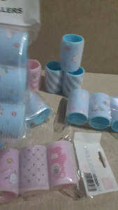 ROL RAMBUT PEREKAT / ROLL RAMBUT / ROL SALON WANITA PEREMPUAN CEWEK MOTIF GULUNGAN RAMBUT / AKSESORIS RAMBUT / HAIR ROLLERS