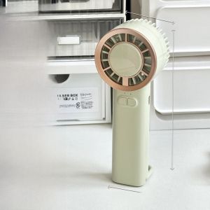 Semiconductor Cooling Handheld Mini Fan Powerful Personal Desk Fan for Students Office Portable Cold Compress Small Electric Fan