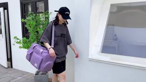 Independent shoe-secured fitness bag large-capacity luggage bag short-distance business travel luggage bag new luggage bag