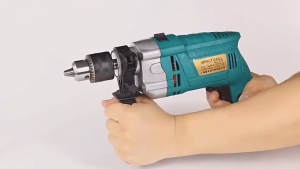 REAIM Paket Gerinda & Bor 13MM - Mesin Bor Bolak Balik dengan Gerinda Variable Speed