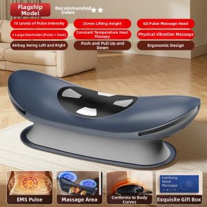 LEERKANG | Auto Kneading Lower Back Massager Pain Relief Heat Therapy Pulse Therapy