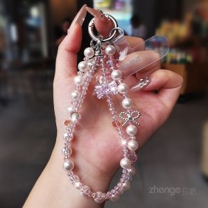 สร้อยคอโทรศัพท์แบบสั้น ดีไซน์เฉพาะตัว ทำมือ สร้อยคอโทรศัพท์แบบมีหัวเข็มขัด หัวเข็มขัดกุญแจ หัวเข็มขัดผีเสื้อ ตกแต่ง สำหรับผู้หญิง ของใหม่