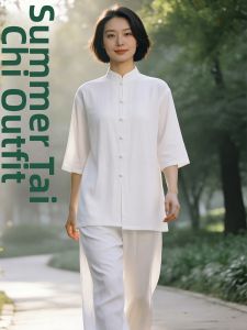 WUYINXIANG | Thin Summer Tai Chi Suit Hemp Cotton