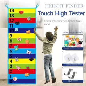 KiddoZone Kids touch Height Game Mat High Jump Paste Ball Toy Sports Board Teenagers Promote Height Development Bounce Training Equipment Parent-child Interactive Toys