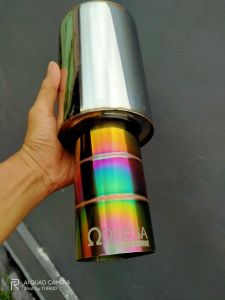 KNALPOT MOBIL RACING Knalpot Racing Omega titan pelangiKnalpot Hks Knalpot JS Knalpot OMEGA TITAN PELANGI NGEBAS KERING