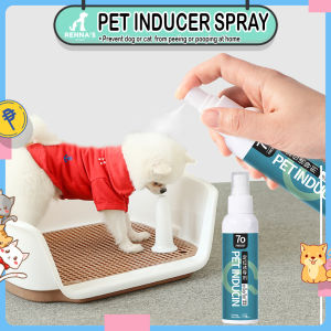 Rennas 120ml Dog Inducer Spray Guide Potty Training Spray Dog Pet Cat Toilet pet Supplies