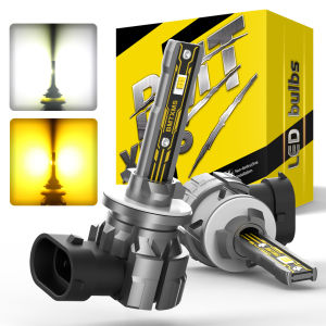 BMTxms 881 H27 LED Fog Light Canbus H27W/2 880 H27W/1 Headlight For Hyundai Santa Fe IX35 I10 Tucson Getz Accent Sonata Veloster