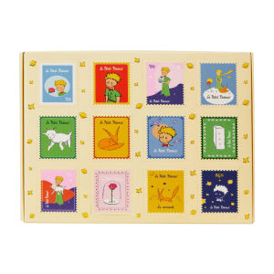 Limited Edition Princes Stamp Assorted Snack Box Rose Butter Cookie Biscuit Cake Coconut Crisp Gift Snacks from China