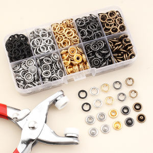 Bộ Nút Ẩn Dày Không Cần Khâu Không Cần Khoan Nút Mẹ Và Nút Con Đa Chức Năng Mới Không Có Vết Thắt Lưng Quần Áo