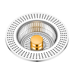 YEMO | 304 Stainless Steel Press-down Drain Stopper Filter
