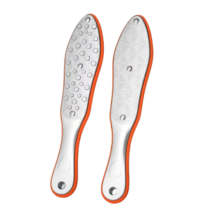 1 Pc สองด้านสแตนเลสสตีลเท้าแฟ้มเท้า Rasp Sharpener Pedicure เครื่องมือ Dead Skin แคลลัส Remover Foot Care เครื่องมือ