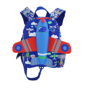 Australia Original Smiggle Childrens New Schoolbag Baby Shoulder Backpack kindergarten Blue Space Shuttle Small class Boy Bags2026