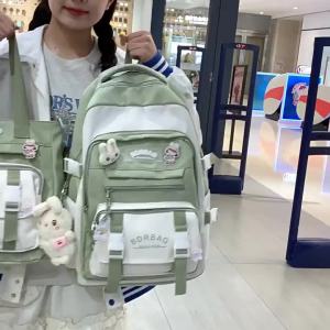 [cheapest] Vận Chuyển Trung Quốc 2024 Cặp Sách Trẻ Em Nữ Sinh Học Sinh Tiểu Học Học Học Sinh Trung Học Phổ Thông Bộ Hai Chiếc Ba Lô Nhẹ Cho Bé Trai 922ASC