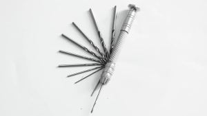 Mini Hand Drill with 0.8-3.0mm Drill Bits Set Rotary Tools for Jewellery Model Hobby DIY Wood Craft Handmade Watch Repair Tools