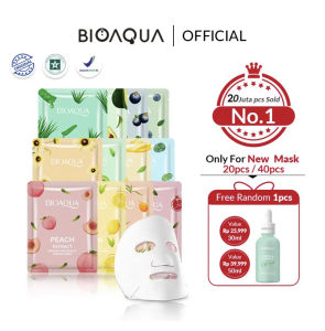 [PAKET 12 PCS] Masker Wajah ROREC BIOAQUA Sheet Face Mask BPOM