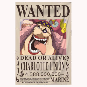 Bandai | One Piece Wanted Poster Tapestry Luffy Zoro Ace Nami Katakuri Anime Wall Hanging