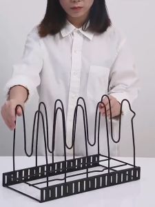 8 Layer Organizer Pot Rack Lid Holder Cookware Adjustable Heavy Duty Kitchenware Organizer Keimv