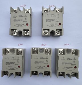 AIKS JG3NA-4100B-D3 SSR Relays Solid State 25A 40A 60A 80A 100A HR-60DA Single Phase Electromagnetic Relays Electrical Control Hardware