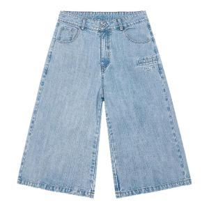 Coca-Cola | Quần Short Jean Form Rộng Kiểu Cổ Điển Mỹ