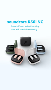Soundcore by Anker R50i NC Earbuds Adaptive ANC Bluetooth 5.4 TWS 45Hours Long Play Time Headsets A3959