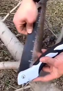 BISA COD - Gergaji Lipat Portable Super Tajam Multifungsi Serbaguna Potong Kayu 18/21/24/30/52CM