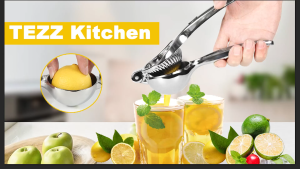 Large Heavy Duty Stainless Steel Citrus Juicer Fruit SqueezerHand Press Citrus Juicer