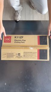 KDK BABY FAN SERIES (110cm/44") K11ZF-W (WHITE)K11ZF-GY(GREY)