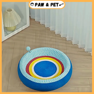 Deep Sleep Oval Shaped Cat Scratching Board Large Space Scratcher-Resistant Thickened Cat Board