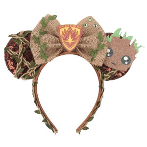 Guardians of The Galaxy Groot Mickey Mouse Ear Headband Adults Kids Grogu Headwear Rocket Raccoon Hairband Girls Hair Accessorie
